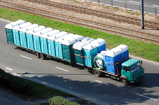 Porta potty delivery and setup in Georgetown, KY